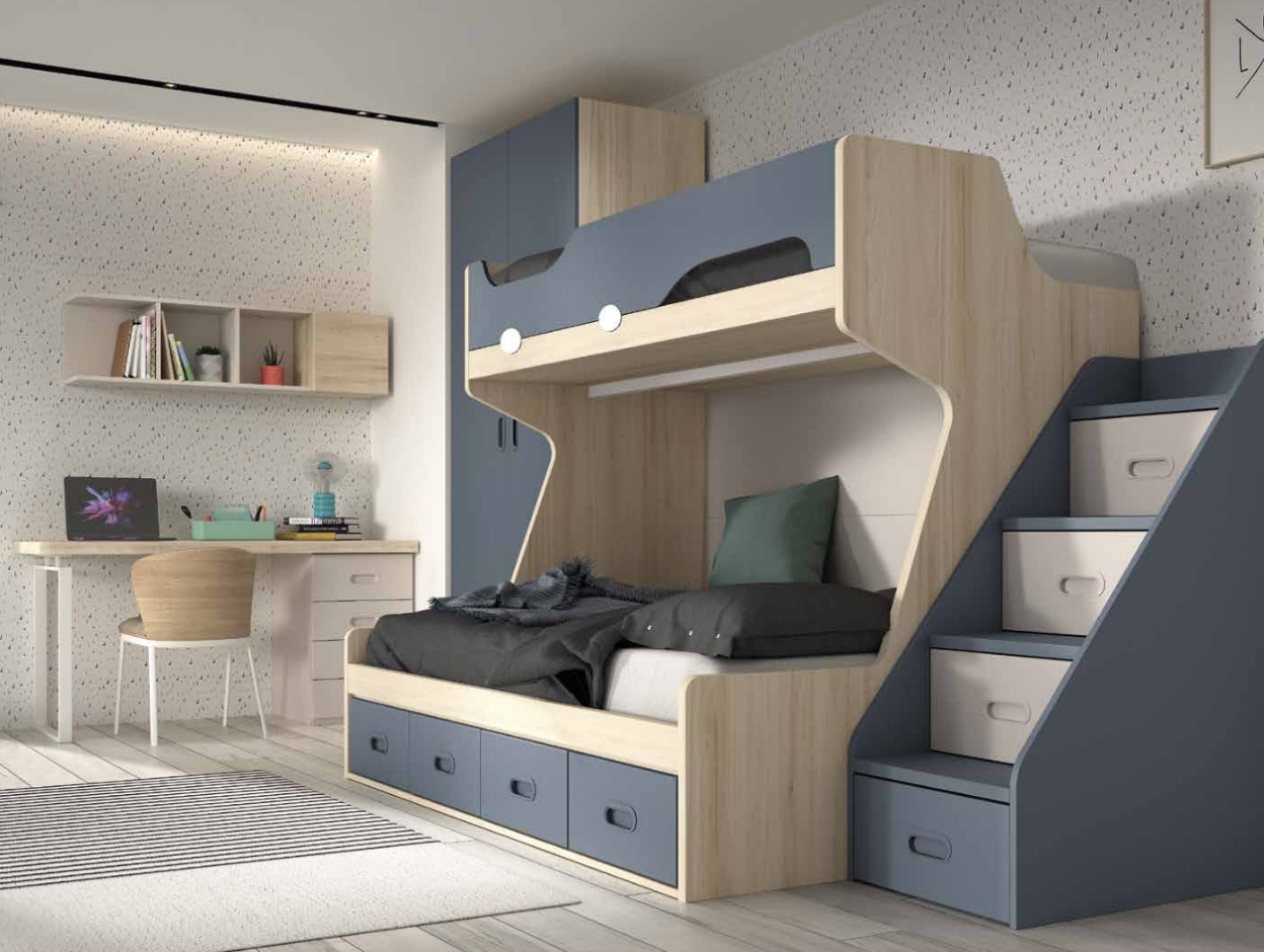 Pratique et design, le lit superposé design pour chambres d'enfant ou d'adolescent