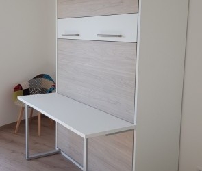 Lit escamotable Premium Desk : lit et bureau